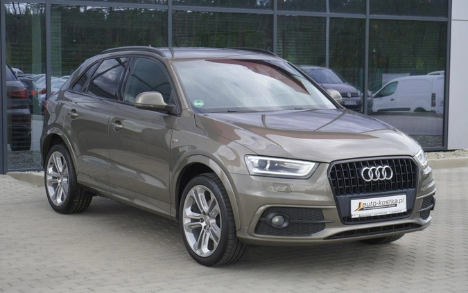 Audi Q3 cena 69999 przebieg: 130690, rok produkcji 2014 z Lubniewice małe 631